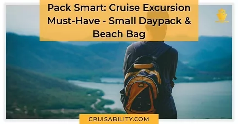 Pack Smart Cruise Excursion Must-Have - Small Daypack or Beach Bag